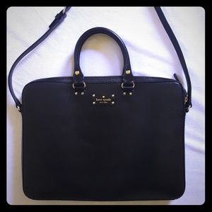 Kate Spade Wellesley Tanner Leather Laptop Bag